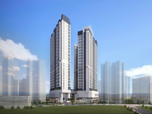 사진= '힐스테이트 감삼 센트럴' 투시도